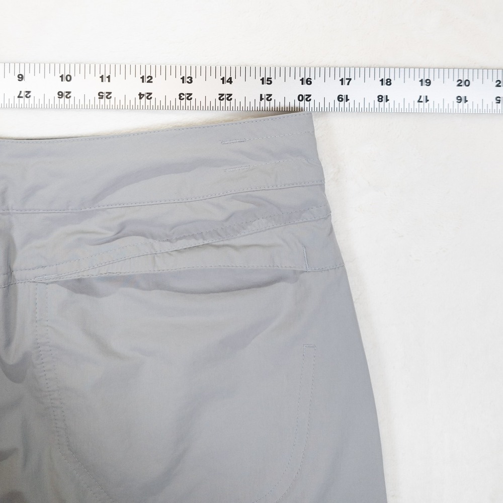 Mountain Hardwear Hiking Skirt Womens 10 Gray Water Repellent Unlined Bottoms - Picture 5 of 9